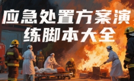应急处置方案演练脚本大全